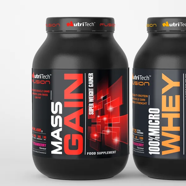 ambalaj suplimente pentru sportivi nutritech